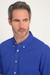JP1880 Hemd, Halbarm, Leinenmix, Buttondown-Kragen, Modern Fit, bis 8 XL