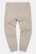 broek, linnen blend, elastische band, tapered loose fit