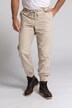 broek, linnen blend, elastische band, tapered loose fit