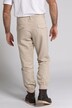 broek, linnen blend, elastische band, tapered loose fit