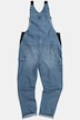 Tuinbroek, workwear, jeans, veel zakken, elastische inzetstukken, relaxed fit