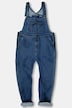 Salopette en jean, collection Workwear, nombreuses poches et empiècements élastiques - coupe Relaxed Fit