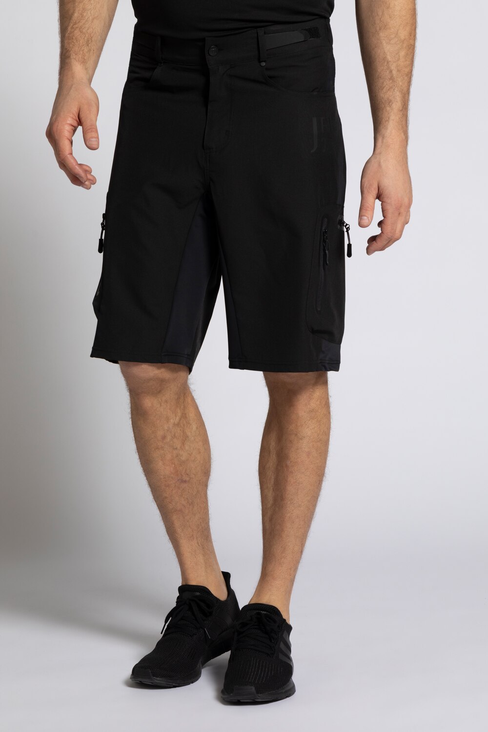 Grote Maten functionele shorts, Heren, grijs, Maat: 7XL, Polyester, JP1880