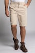 Bermuda en lin mélangé. Taille élastique. Coupe Basic Fit