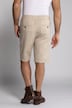 Bermuda en lin mélangé. Taille élastique. Coupe Basic Fit