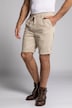Bermuda en lin mélangé. Taille élastique. Coupe Basic Fit