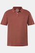 Polo en maille piquée, délavage vintage et manches courtes