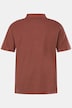 Polo en maille piquée, délavage vintage et manches courtes