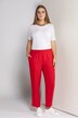 Smooth Falling Elastic Waist Crop Pants