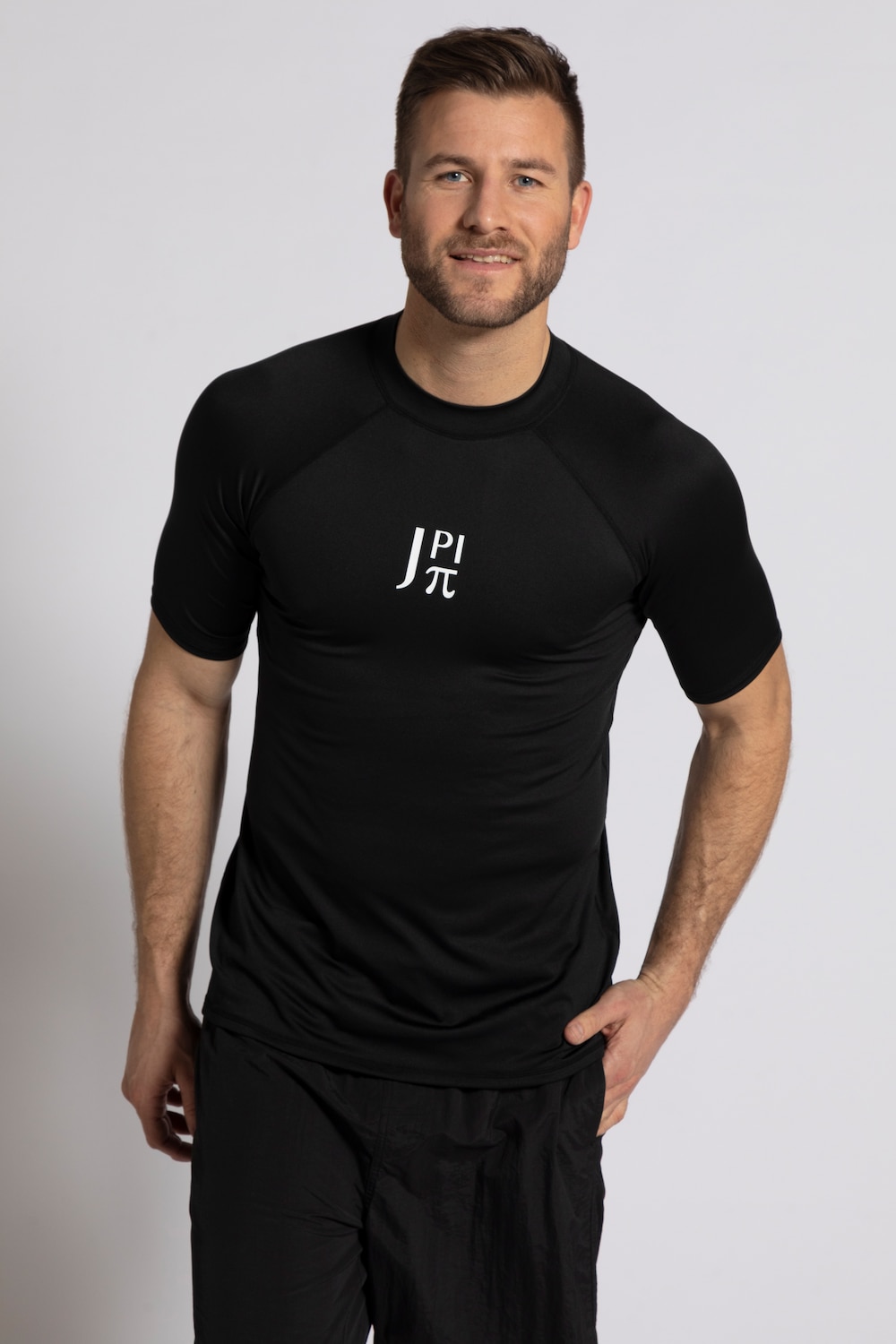Grote Maten zwemshirt, Heren, grijs, Maat: XL, Polyester, JP1880 Grote Maten zwemshirt, Heren, grijs, Maat: XL, Polyester, JP1880