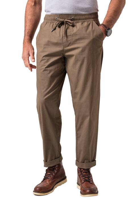 Natahovací kalhoty, FLEXNAMIC®, elastický pas, zúžený volný střih