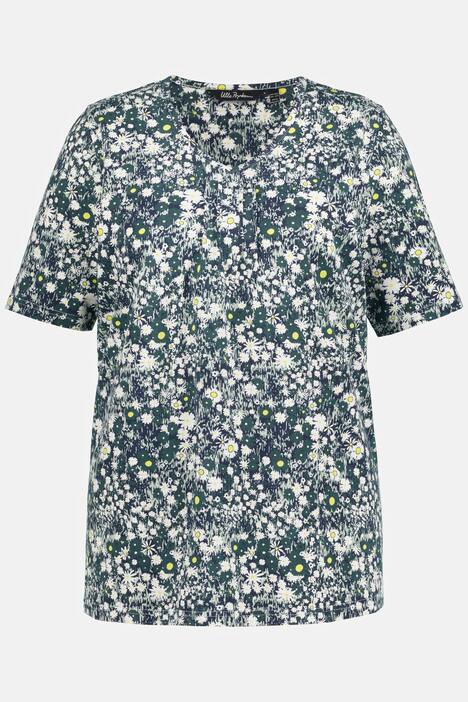 T-shirt z motywem łąki