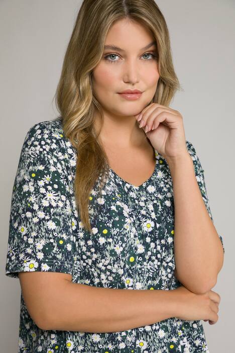 T-shirt z motywem łąki