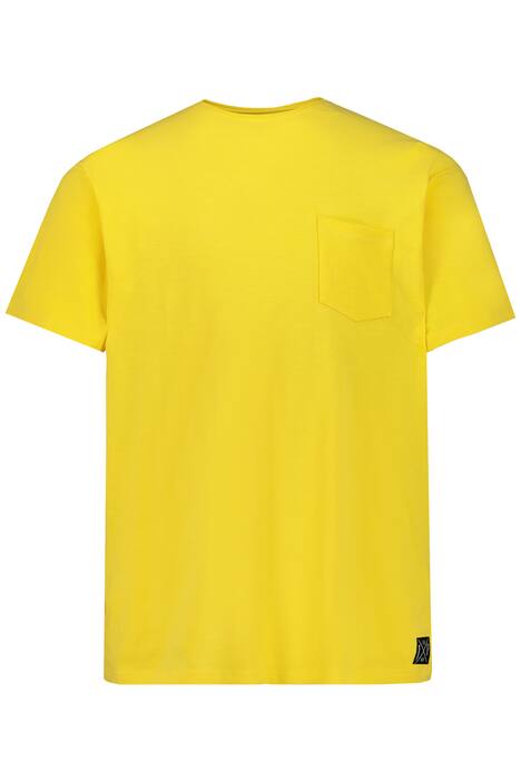 Tričko, biobavlna, žíhaný žerzej, náprsní kapsa, krátké rukávy