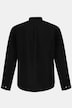 Chemise en lin mélangé. Manches longues et col officier - coupe Modern Fit