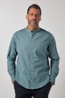 Hemd, Langarm, Leinenmix, Stehkragen, Modern Fit, bis 8 XL