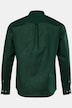 Chemise en lin mélangé. Manches longues et col officier - coupe Modern Fit