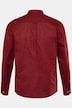 Chemise en lin mélangé. Manches longues et col officier - coupe Modern Fit