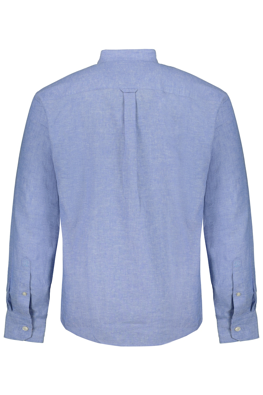 Stora storlekar Skjorta, Her, blå, storlek: 7XL, Linne/Bomull, JP1880