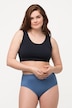 Bustier, breite Träger, Biobaumwolle