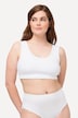 Bustier, tirantes anchos, algodón orgánico