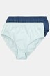Slips, 2er-Pack, uni, Biobaumwolle
