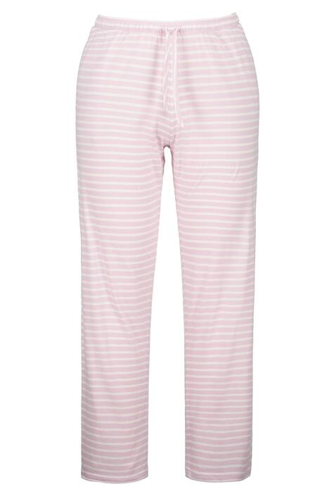 Pyžamové kalhoty, proužky, elastický pas, biobavlna