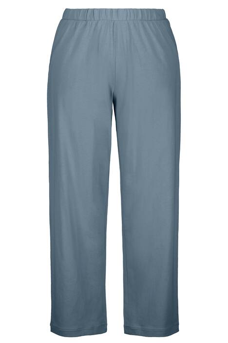 Pyžamové kalhoty, rovné nohavice, kapsy, biobavlna