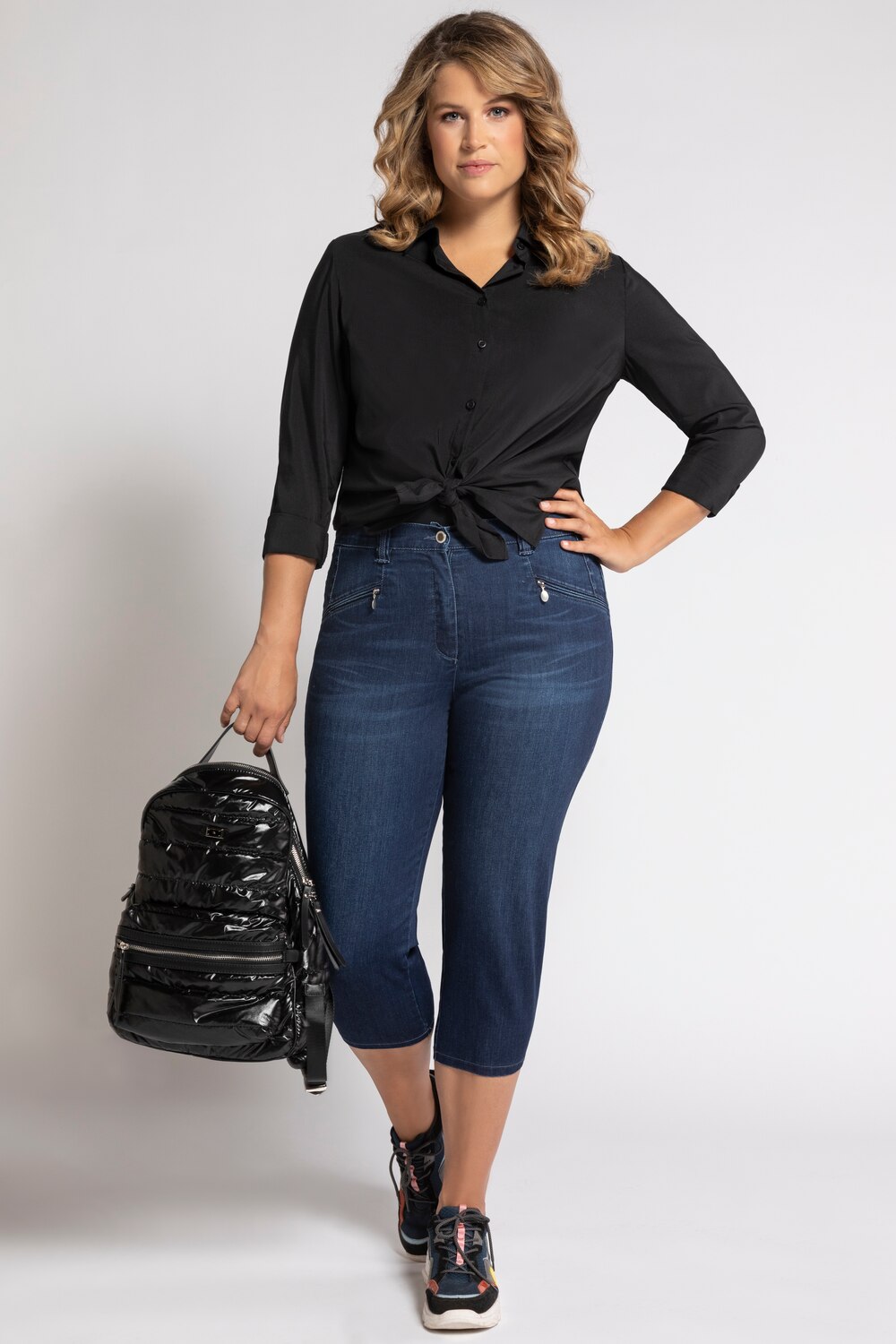 Grote Maten stretchjeans Mony, Dames, blauw, Maat: 54, Katoen/Polyester, Ulla Popken Grote Maten stretchjeans Mony, Dames, blauw, Maat: 54, Katoen/Polyester, Ulla Popken