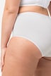 Kropsformende trusser med høj talje, satinkanter, shapewear