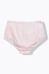 Kropsformende trusser med høj talje, satinkanter, shapewear
