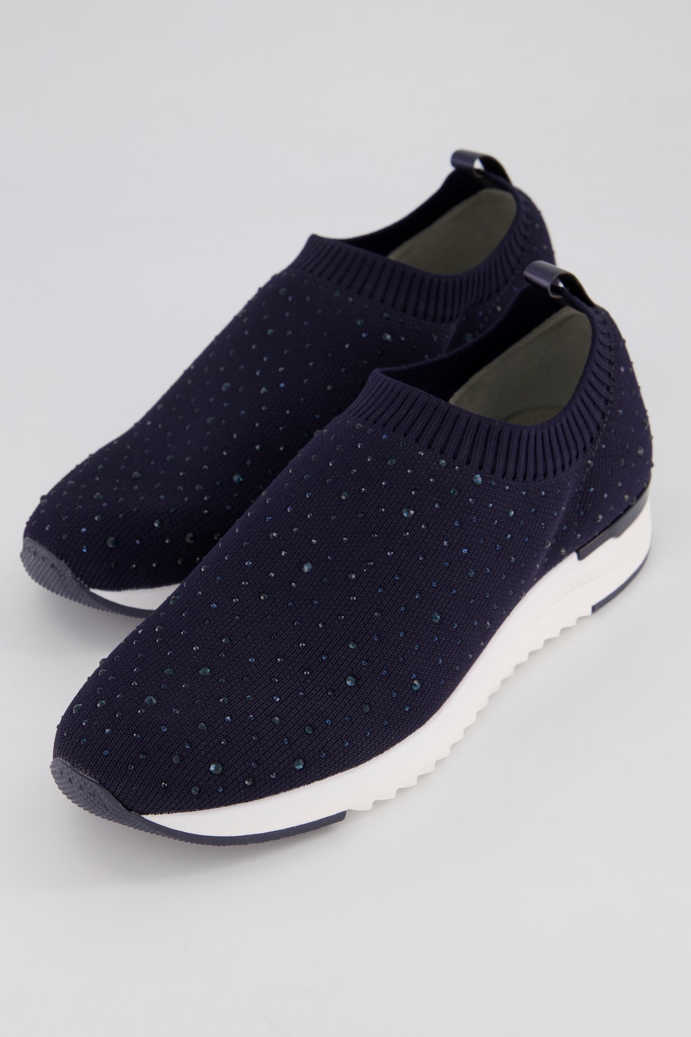 Grote Maten Caprice sneakers, Dames, blauw, Maat: 39, Synthetische vezels/Overige, Ulla Popken