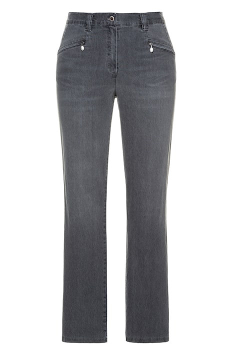 Strečové džíny Mony, příčně elastické, lehce sbíhavé nohavice