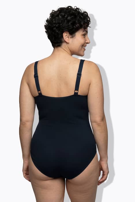 Badeanzug, Drapierung, feine Struktur, Softcups