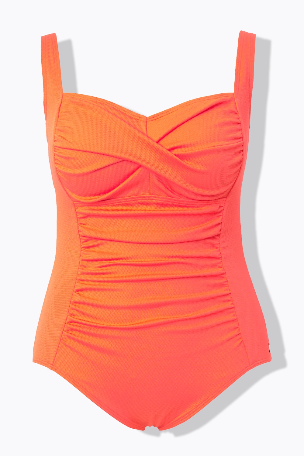 Stora storlekar Baddräkt, Dam, röd, storlek: 52, Syntetfibrer/Polyester/Elastan, Ulla Popken