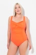 Badedragt, drapering, fin struktur og softcups