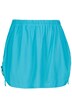 Plavková sukně, postranní řasení, pružný pás