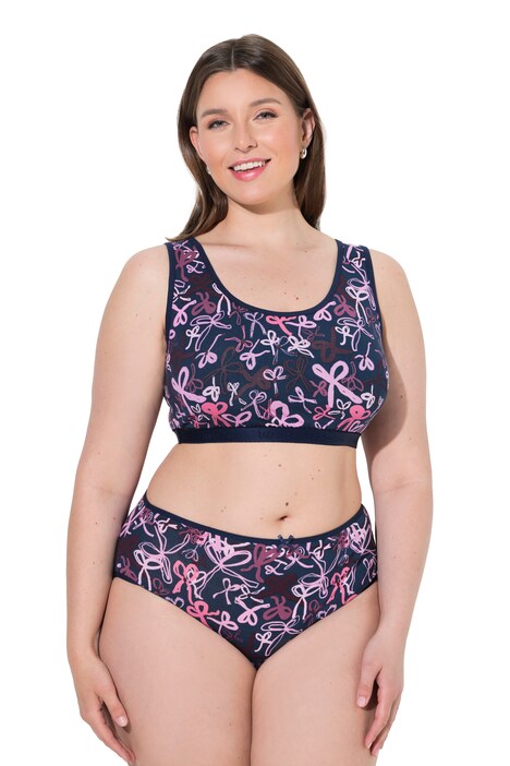 Bustier, navlékací provedení, jednobarevné provedení