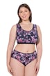 Bustier, navlékací provedení, jednobarevné provedení