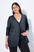 Strickjacke, V-Ausschnitt, Knopfleiste, Feinstrick