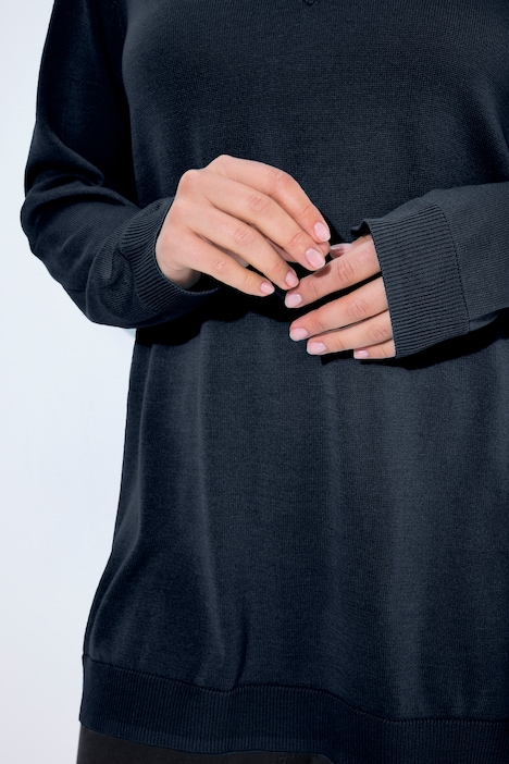 Casual V-Neck Long Sleeve Sweater