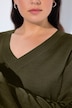 Pullover, V-Ausschnitt, Langarm, weicher Feinstrick