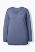 Pullover, V-Ausschnitt, Langarm, weicher Feinstrick