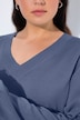 Pullover, V-Ausschnitt, Langarm, weicher Feinstrick