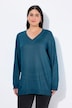 Pullover, V-Ausschnitt, Langarm, weicher Feinstrick