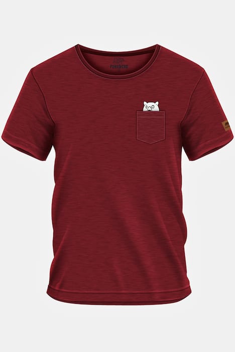 FORSBERG Fingarson T-Shirt dunkelrot