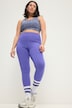 Trenings-tights, ankellengde, elastisk linning, lomme