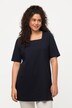 Longshirt, Carree-Ausschnitt, Classic, Halbarm