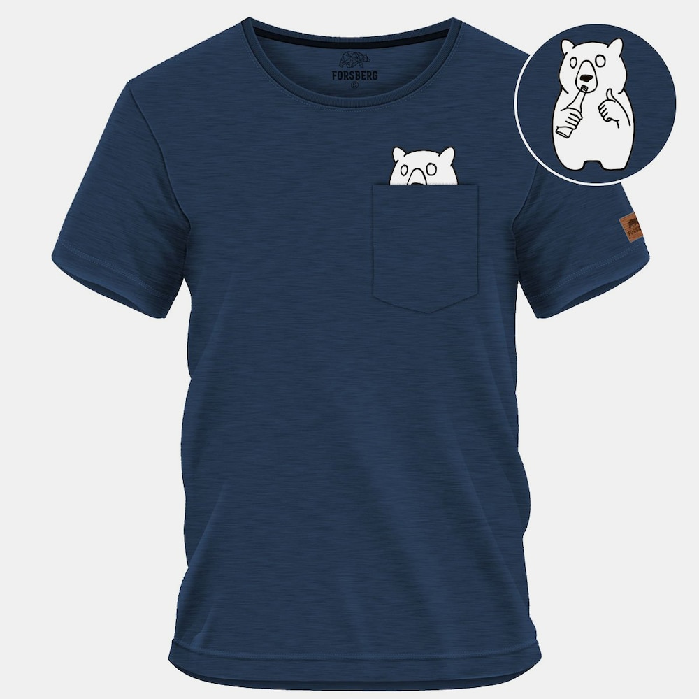 FORSBERG Ölbrorson T-Shirt mit Brusttasche