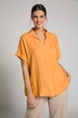 Button Accent Back Short Sleeve Blouse